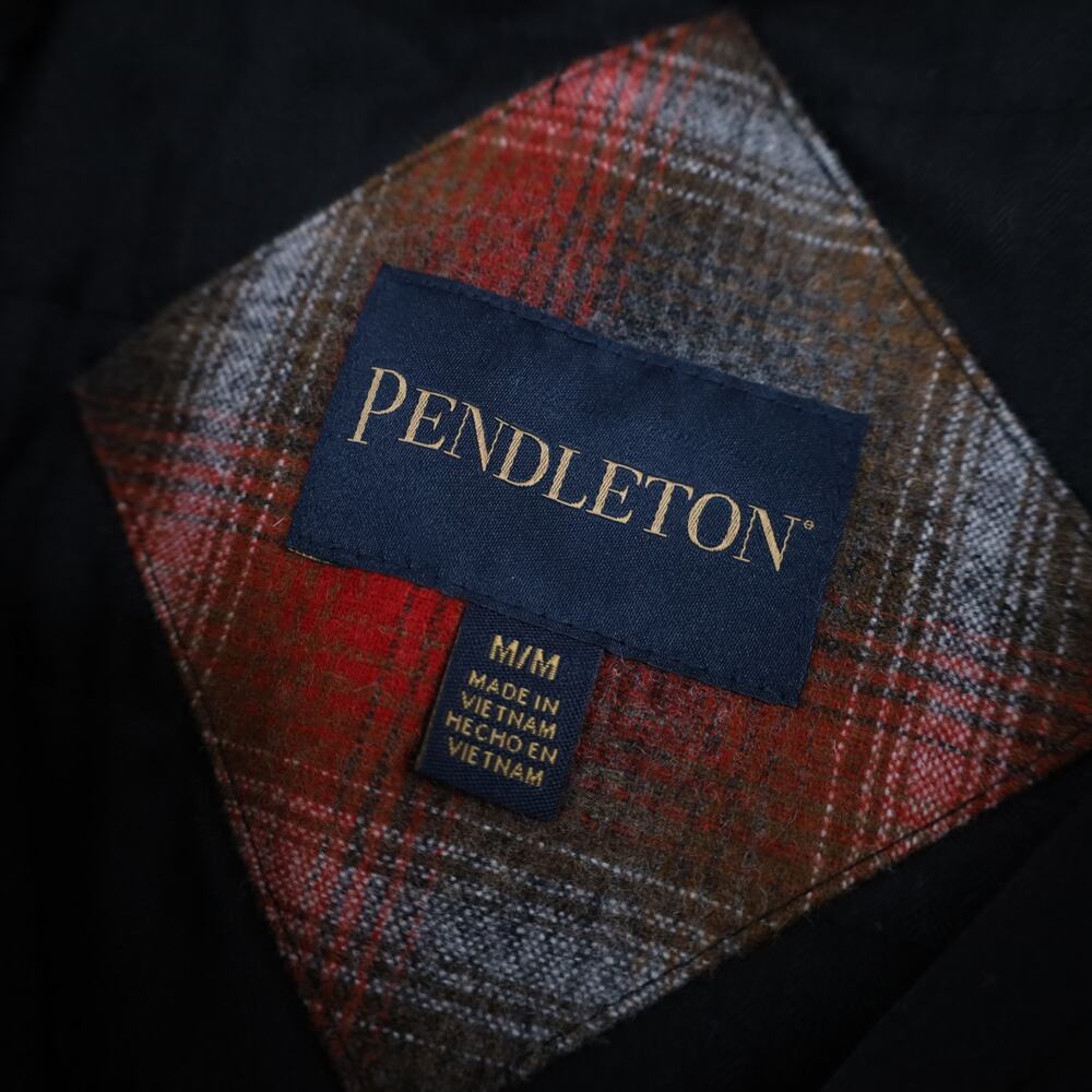 Pendleton Shadow Plaid Polyfill Quilted Wool Shir… - image 5